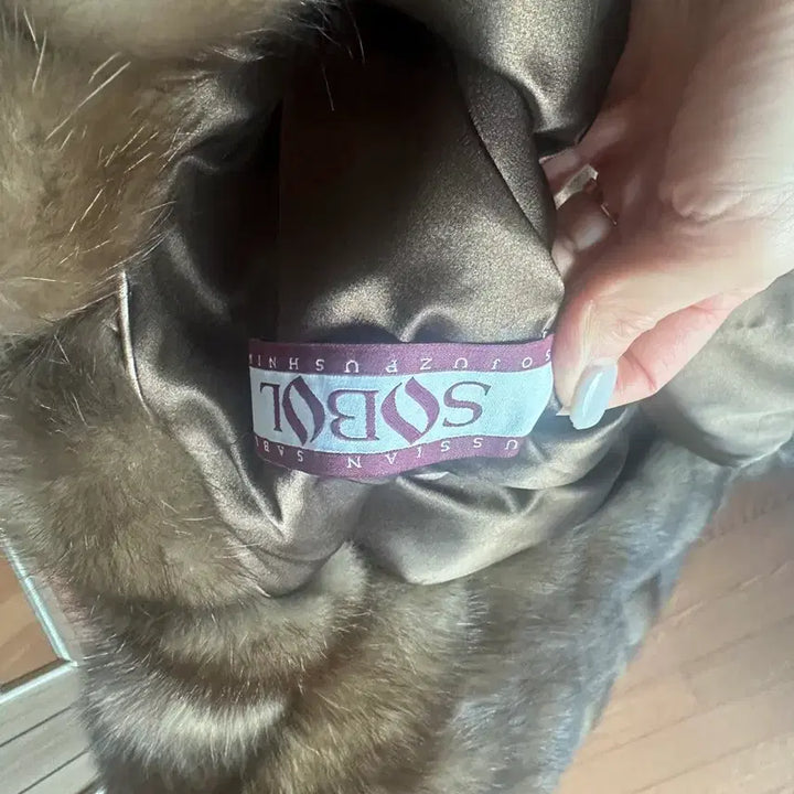 [BUNJANG] MamaSu Russian Ssobol Sable Jacket / 러시안 소볼 세이블 자켓