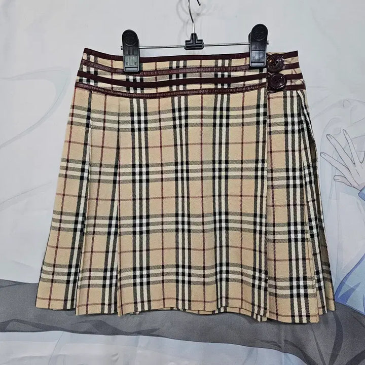 [BUNJANG] Burberry Check Midi Skirt / 버버리 체크  스커트
