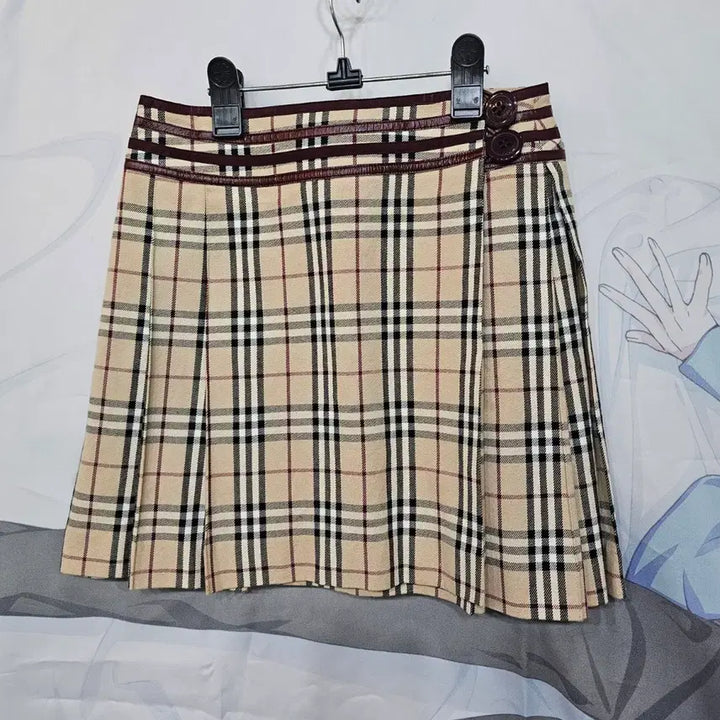 [BUNJANG] Burberry Check Midi Skirt / 버버리 체크  스커트