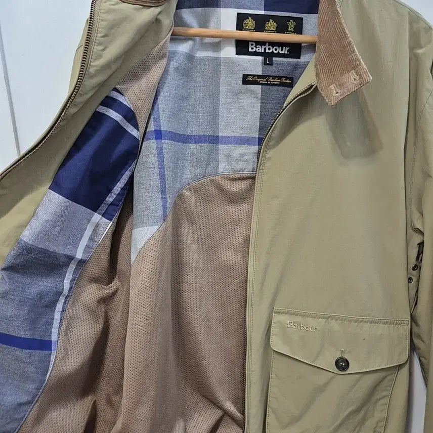[BUNJANG] Barbour Casual Jacket Men's L / 바버 마리 헤링턴 자켓 남성 L (105)