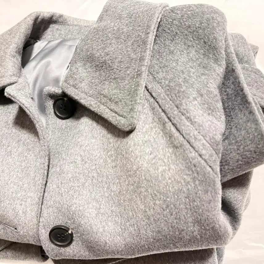 [BUNJANG] SPAO Women's Wool Coat Gray / 스파오(SPAO) 여성 울 코트 회색