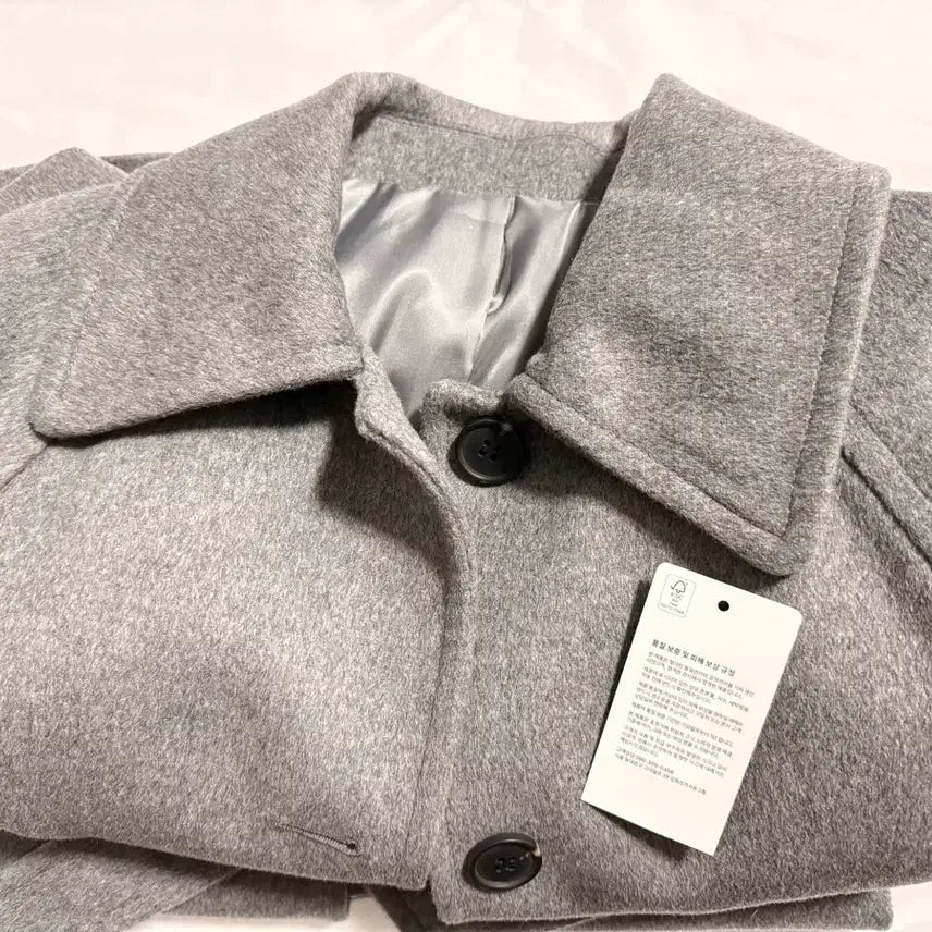 [BUNJANG] SPAO Women's Wool Coat Gray / 스파오(SPAO) 여성 울 코트 회색