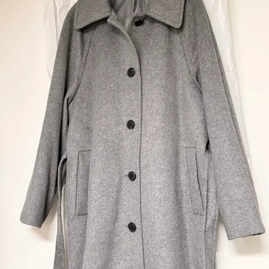 [BUNJANG] SPAO Women's Wool Coat Gray / 스파오(SPAO) 여성 울 코트 회색