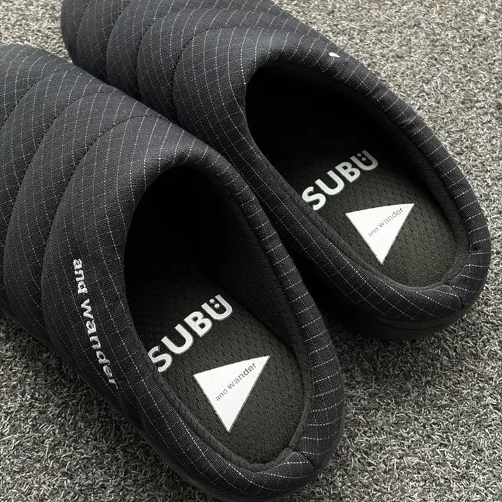 [BUNJANG] Suːbu × and wander Padded Slippers Sandals / 수부 X 앤드원더 패딩 슬리퍼 샌들