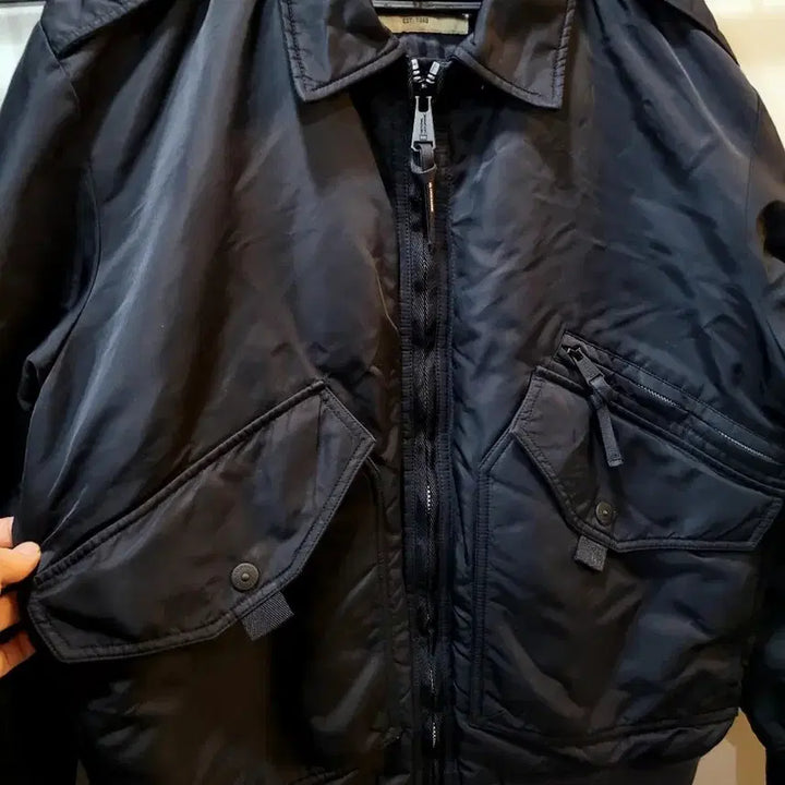 [BUNJANG] National Geographic Utility Bomber Jacket / 정품 내셔널지오그래픽 유틸리티 항공점퍼