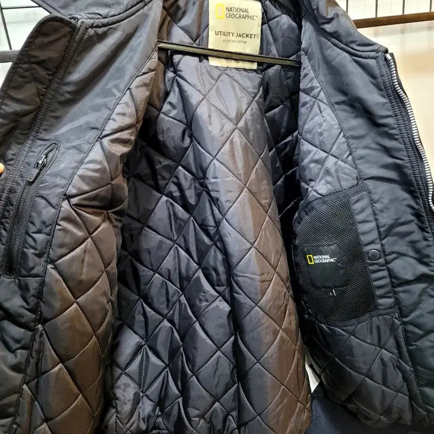 [BUNJANG] National Geographic Utility Bomber Jacket / 정품 내셔널지오그래픽 유틸리티 항공점퍼