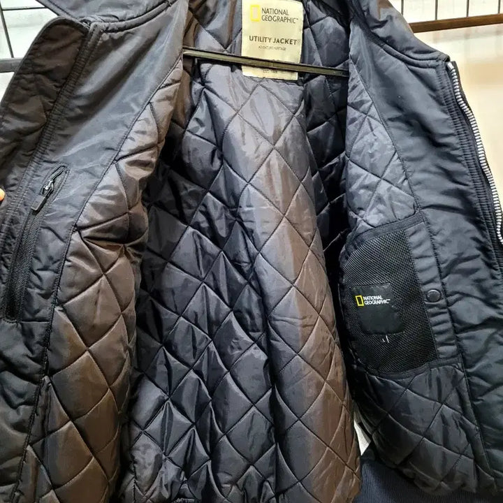 [BUNJANG] National Geographic Utility Bomber Jacket / 정품 내셔널지오그래픽 유틸리티 항공점퍼