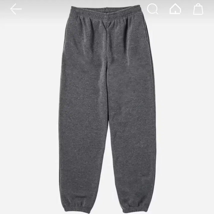 [BUNJANG] Unbranded Gray Fleece Jogger Pants S / 공용 회색 기모 조거팬츠 S