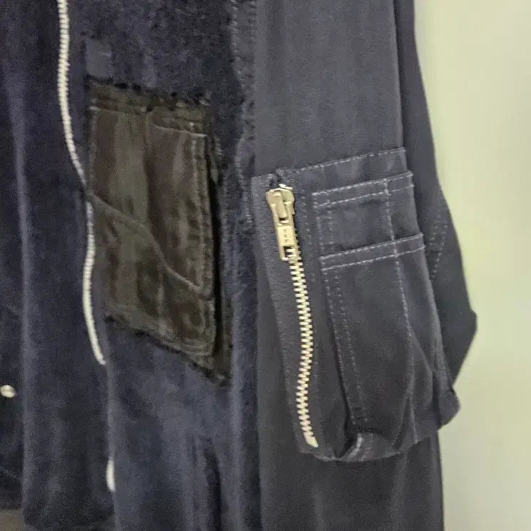 [BUNJANG] Sacai Navy Blue Blouson Jacket / 사카이 블루종