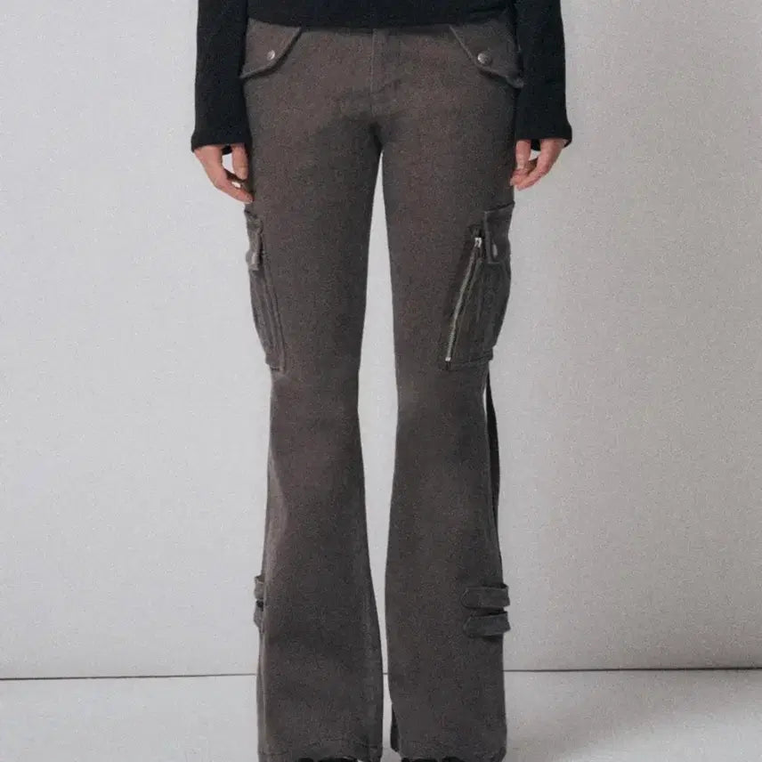 [BUNJANG] Midnightmove VT Cargo Pants (Dark Gray, M) / 미드나잇무브 vt 카고 팬츠 (다크그레이 M)