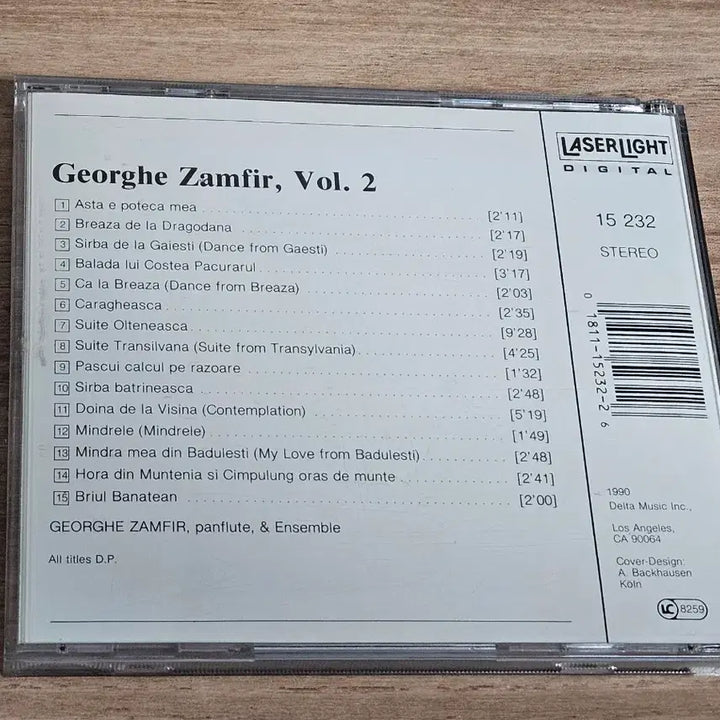 [BUNJANG] George Zamfir Vol. 2 Import CD / George Zamfir Vol.2 (수입CD)