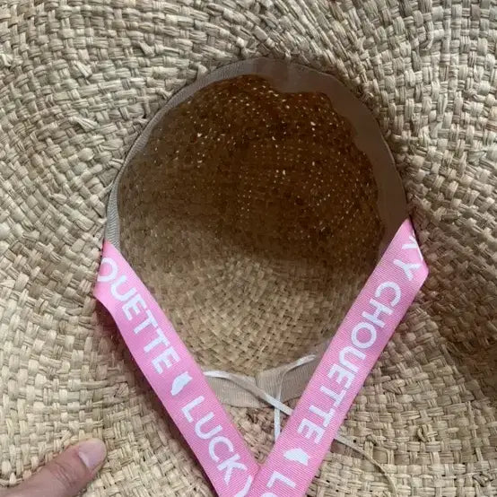 [BUNJANG] Lucky Chouette Raffia Hat / 럭키슈에뜨라피아햇라탄모자