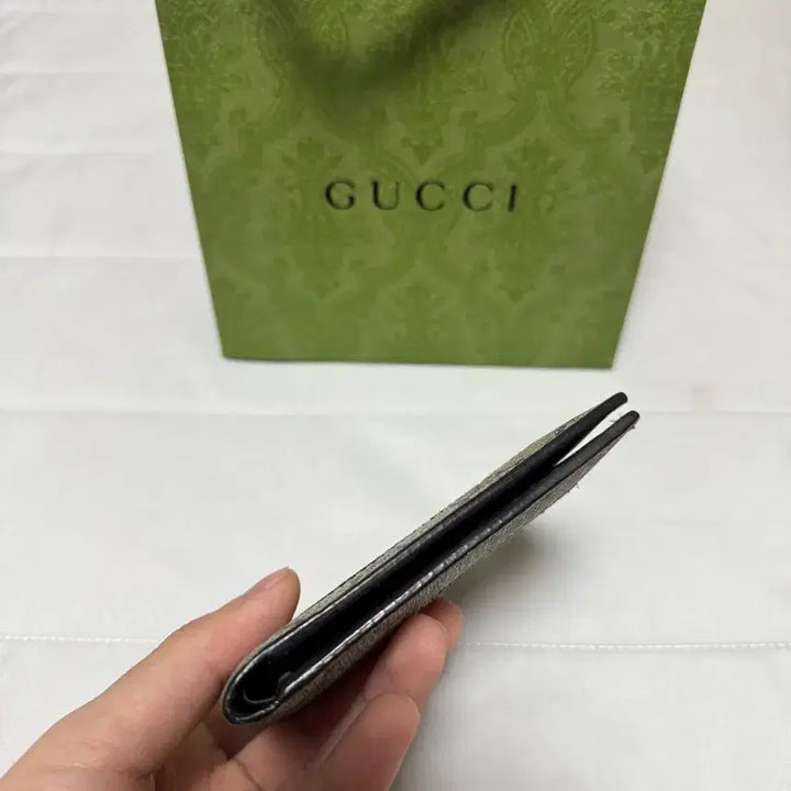 [BUNJANG] Gucci Supreme Web Bifold Wallet / [정품] 구찌 수프림 웹 반지갑