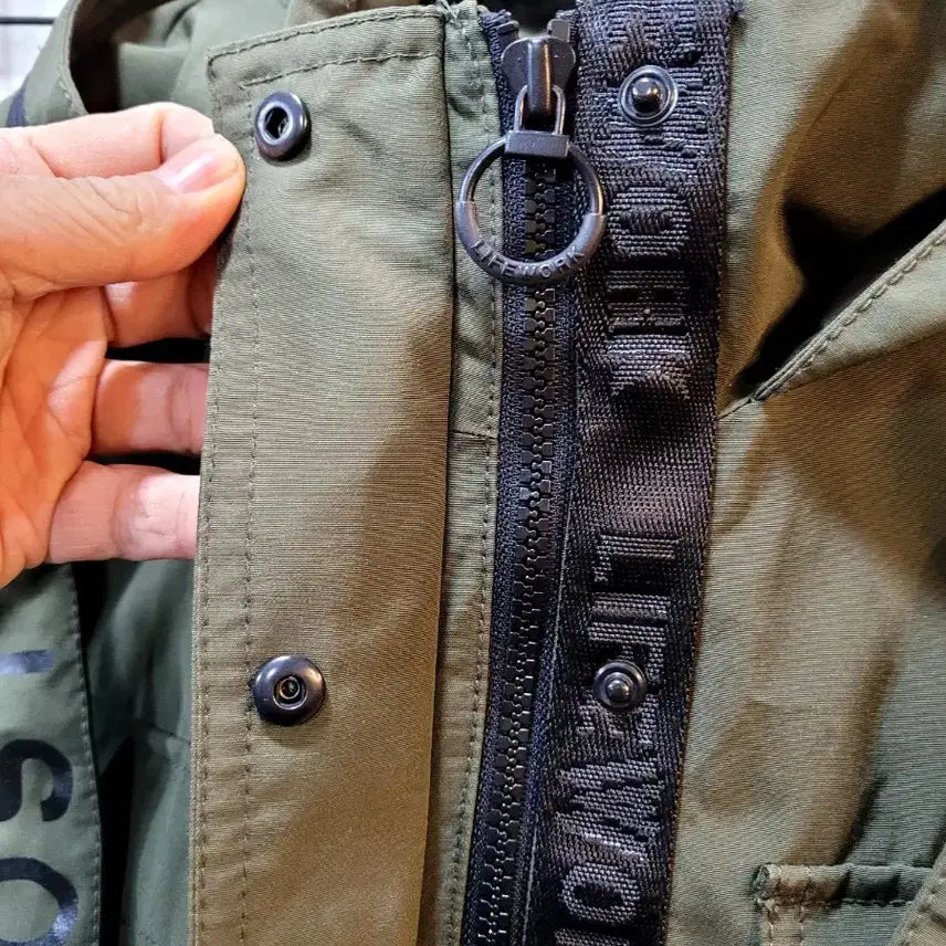 [BUNJANG] Life Work Oversized Hoodie Jacket / 정품 라이프워크 오버사이즈 후드자켓