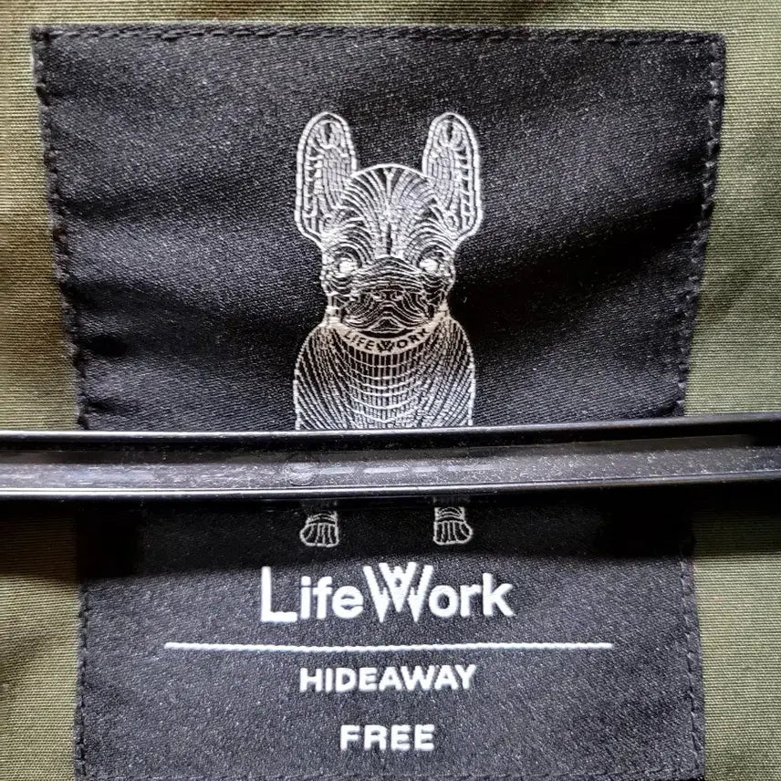 [BUNJANG] Life Work Oversized Hoodie Jacket / 정품 라이프워크 오버사이즈 후드자켓