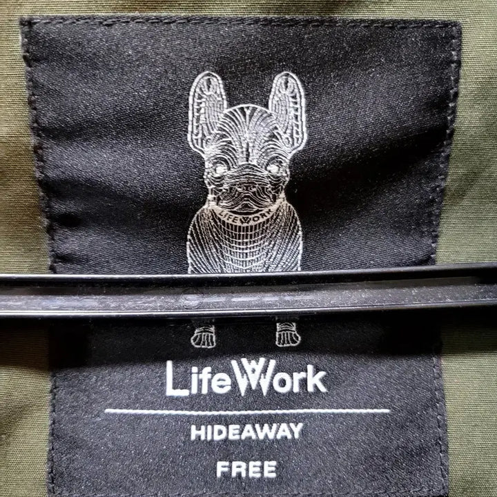 [BUNJANG] Life Work Oversized Hoodie Jacket / 정품 라이프워크 오버사이즈 후드자켓