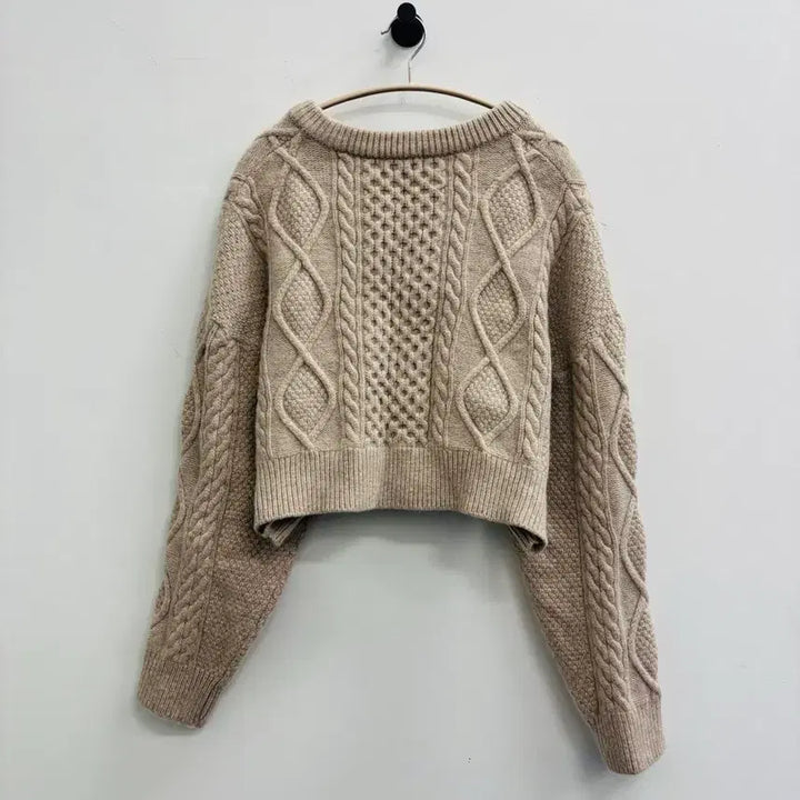 [BUNJANG] Re_L Cashmere Logo Button Cotton Shirt / 리엘(Re_L) 시그니처 캐시미어 로고 버튼 코튼 셔츠