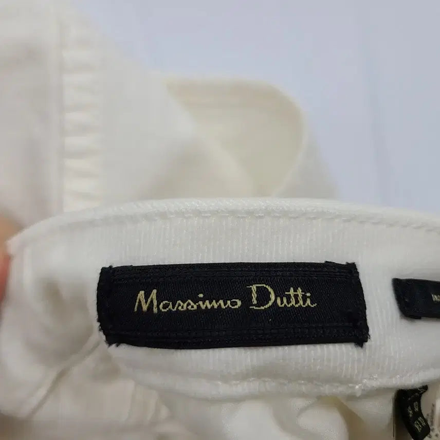 [BUNJANG] Massimo Dutti Ivory Cotton Pants / 마시모두띠 아이보리 면바지 팬츠/30/앨리스/400