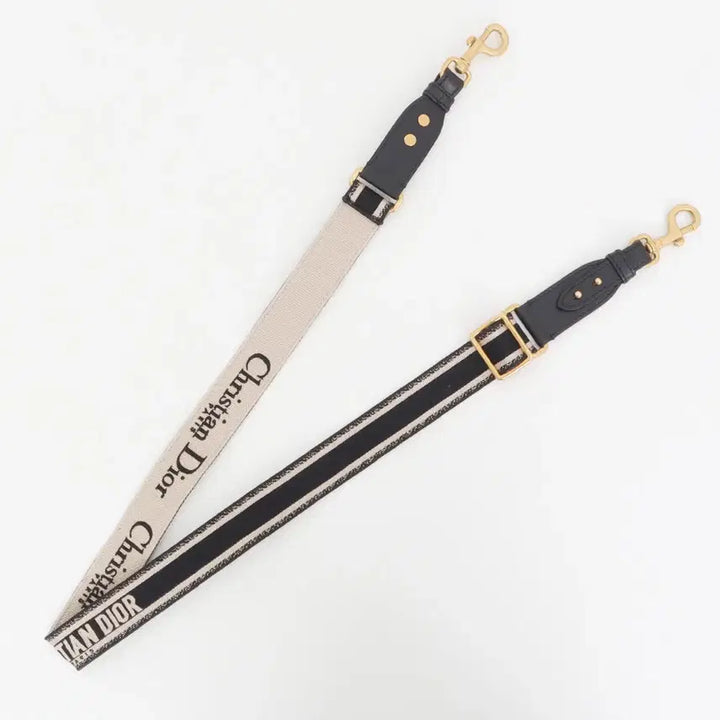 [BUNJANG] Dior Adjustable Embroidered Logo Ring Shoulder Strap / 디올 길이 조절 자수 로고 링 숄더 스트랩 S8553CBTE_M911