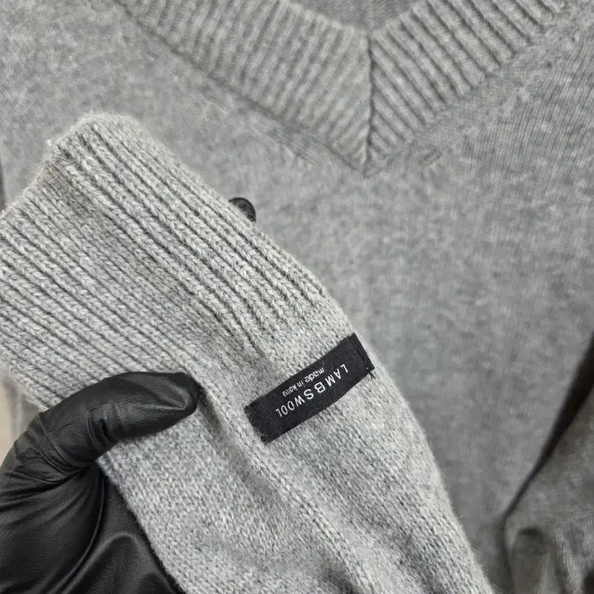 [BUNJANG] Generic Wool Knit Sweater / 여성 램스 울 니트 스웨터 그레이 F