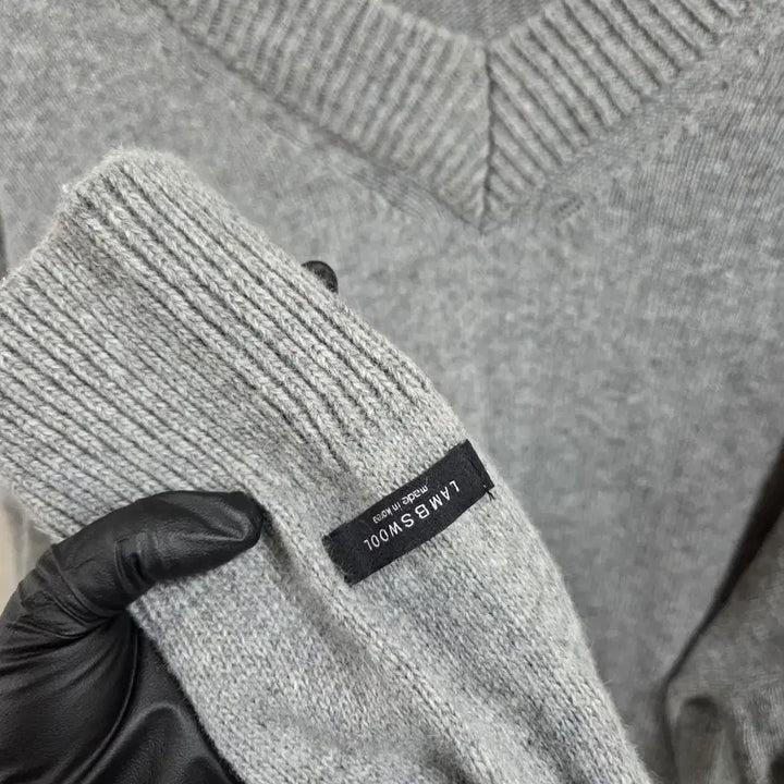 [BUNJANG] Generic Wool Knit Sweater / 여성 램스 울 니트 스웨터 그레이 F