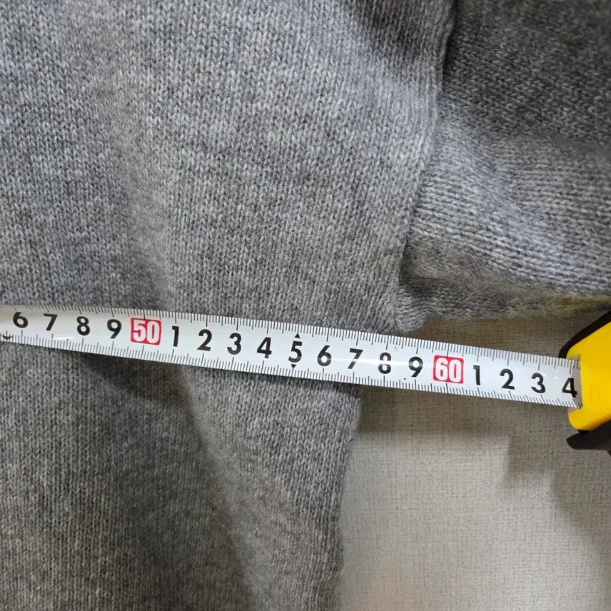 [BUNJANG] Generic Wool Knit Sweater / 여성 램스 울 니트 스웨터 그레이 F