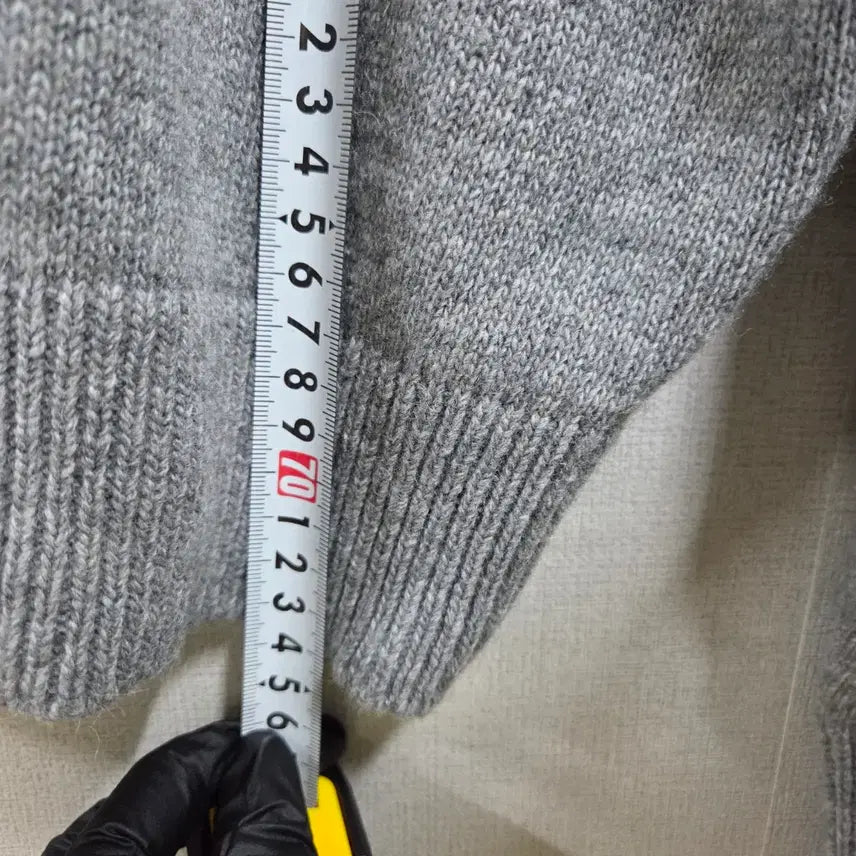 [BUNJANG] Generic Wool Knit Sweater / 여성 램스 울 니트 스웨터 그레이 F