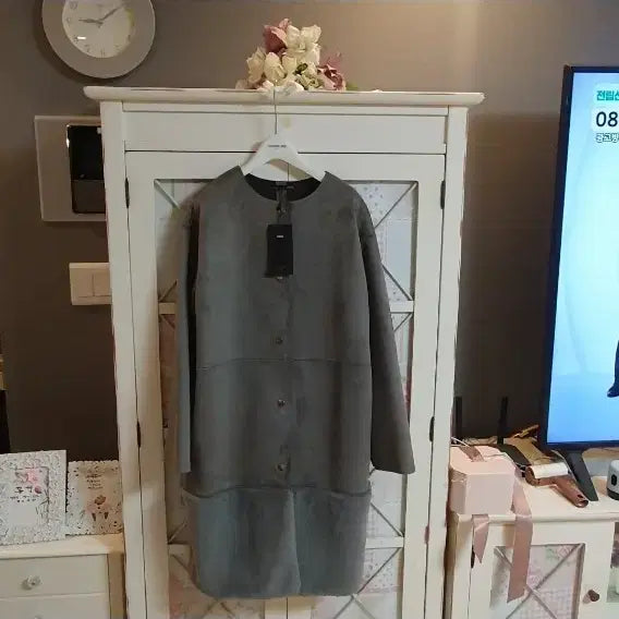 [BUNJANG] ZARA Suede Long Coat / 자라 스웨이드 롱코트 롱자켓/55-66 새상품