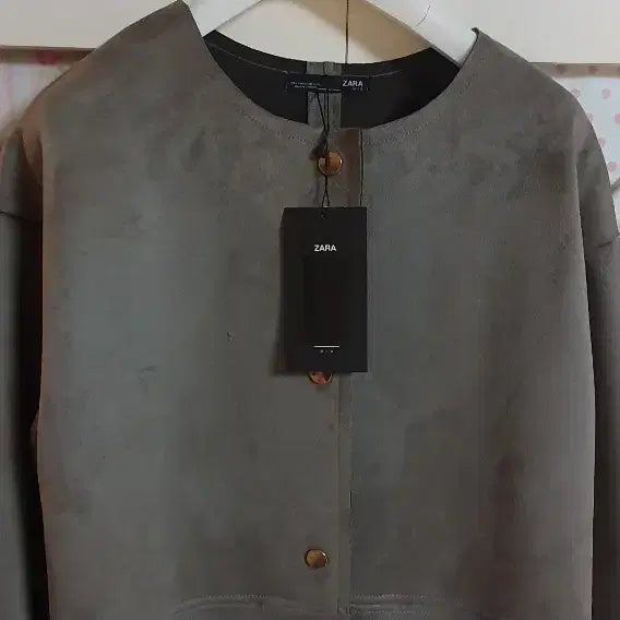 [BUNJANG] ZARA Suede Long Coat / 자라 스웨이드 롱코트 롱자켓/55-66 새상품