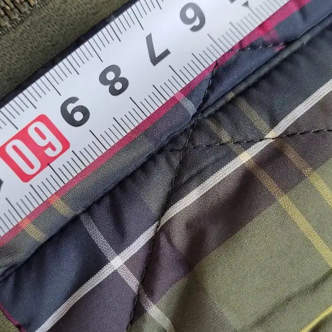 [BUNJANG] Barbour Quilted Check Vest / 바버 퀼팅 체크 조끼