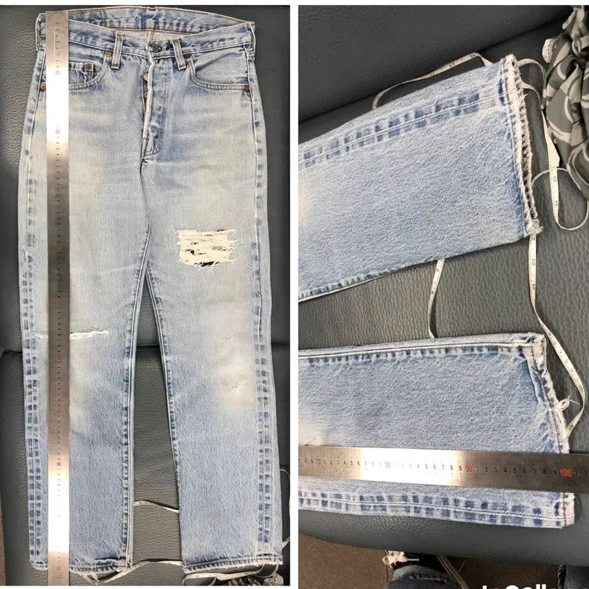 [BUNJANG] Levi's 501 Selvedge Denim Jeans / 80s 리바이스501 셀비지(82년) 허리30 둘레74