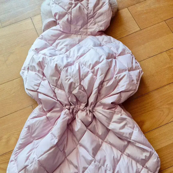 [BUNJANG] Saga Fur Hooded Goose Down Vest / 사가퍼 후드 구스 패딩 베스트 새상품