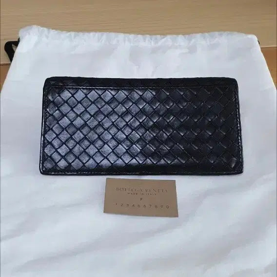[BUNJANG] Bottega Veneta Long Wallet Black / 보테가베네타 장지갑/지갑 블랙 정품S급(감정O)