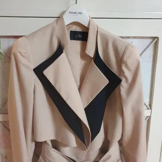 [BUNJANG] Line Trench Coat / Line 트렌치코트/55