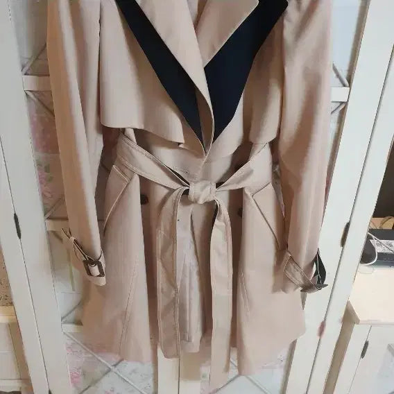 [BUNJANG] Line Trench Coat / Line 트렌치코트/55