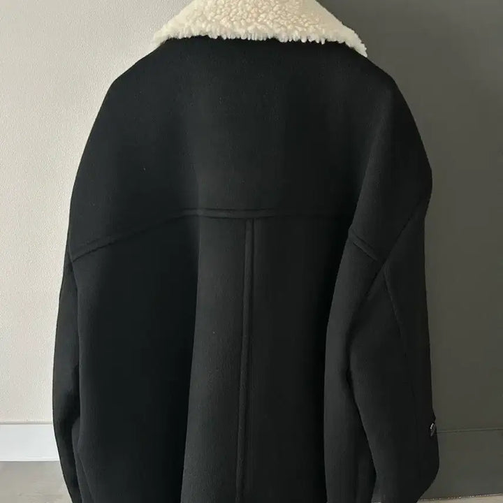 [BUNJANG] Tomboy Duffle Coat Black / 톰보이 떡볶이코트 블랙