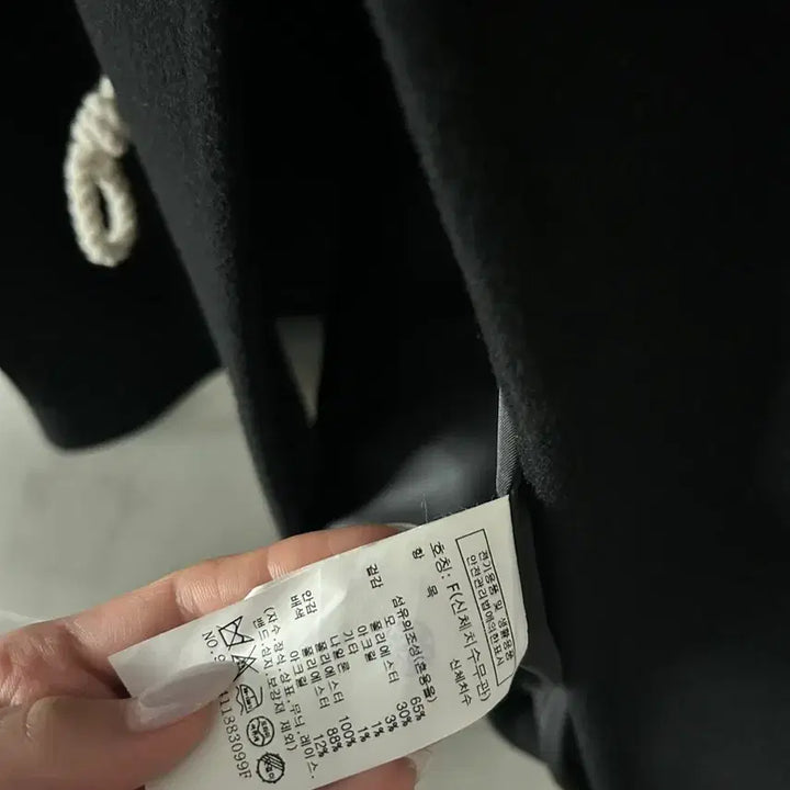 [BUNJANG] Tomboy Duffle Coat Black / 톰보이 떡볶이코트 블랙