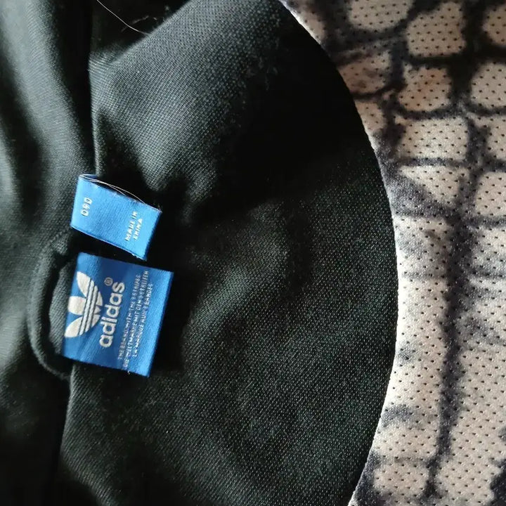 [BUNJANG] Adidas Black Three Stripe Track Top / 아디다스 블랙 삼선 트랙탑