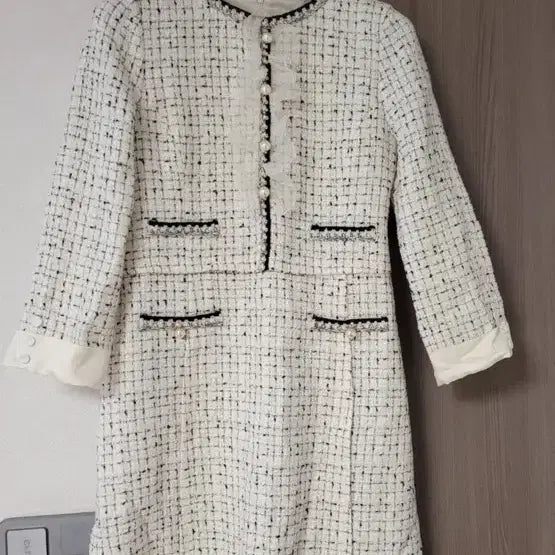 [BUNJANG] RENEEVON Tweed Midi Dress / RENEEVON 레니본 트위드 원피스66 새상품