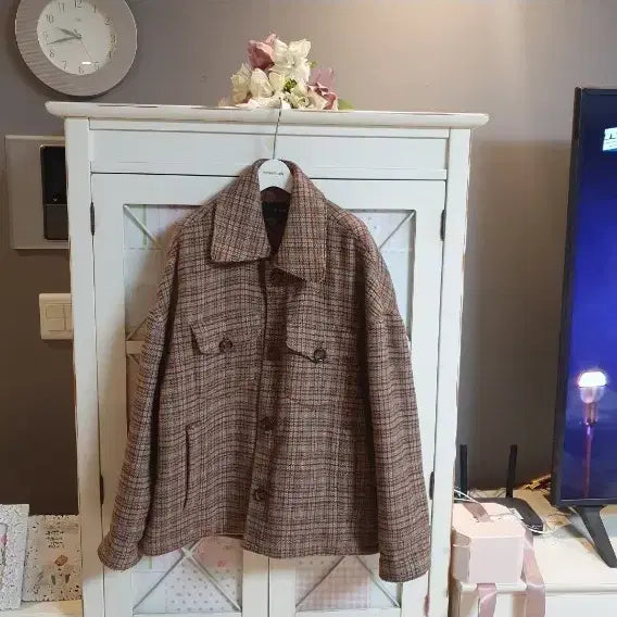 [BUNJANG] On&On Wool Spring Jacket / 온앤온 모직 봄자켓/66-77