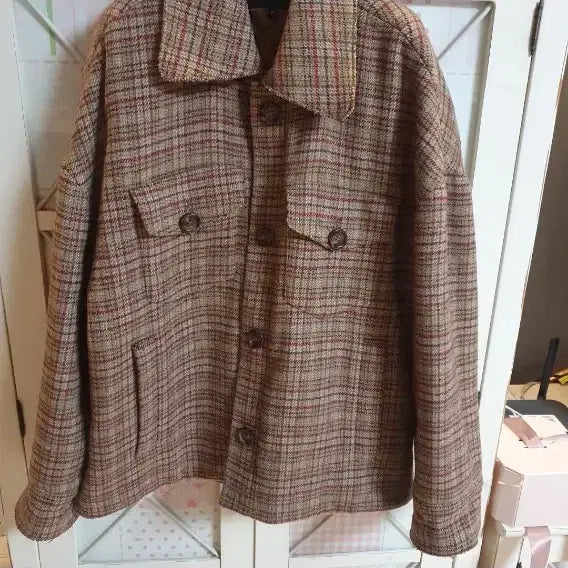 [BUNJANG] On&On Wool Spring Jacket / 온앤온 모직 봄자켓/66-77