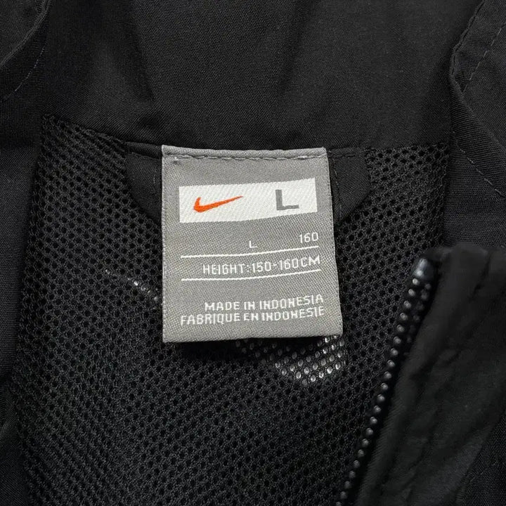 [BUNJANG] Nike Black Windbreaker Jacket / 나이키 블랙 바람막이 자켓
