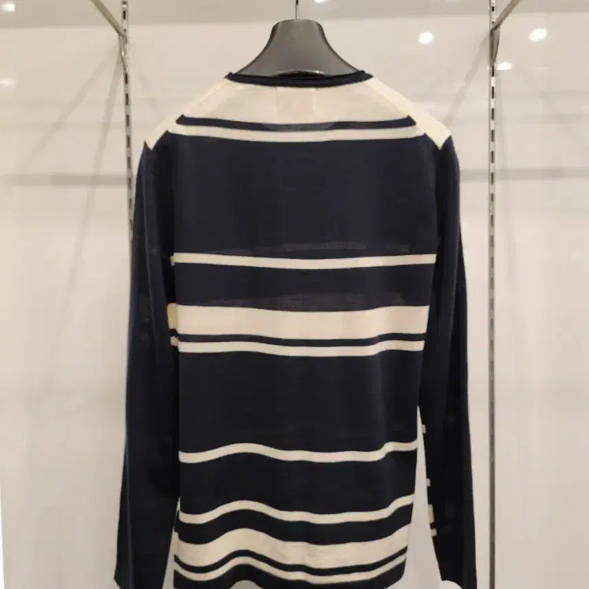 [BUNJANG] Solid Homme Striped Knit Sweater / 솔리드옴므 스트라이프 니트46
