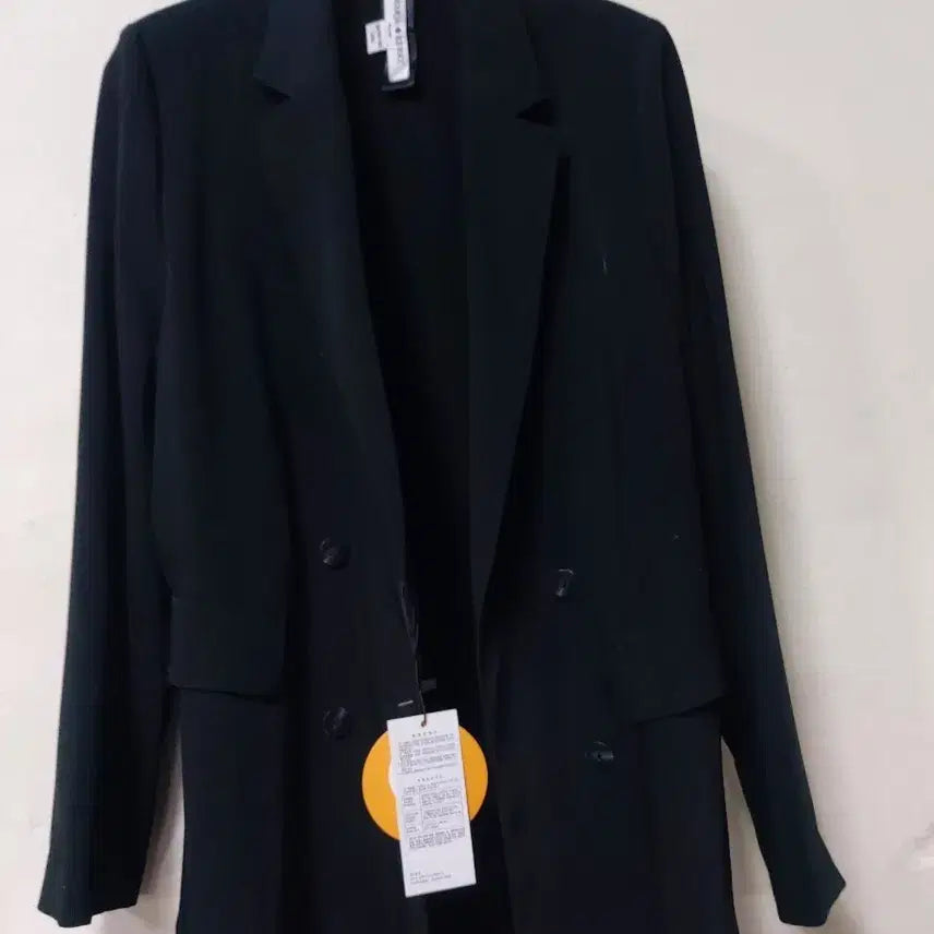 [BUNJANG] MARJA KURKI Black Double Button Jacket / MARJA KURKI 블랙 더블 버튼 자켓 새거