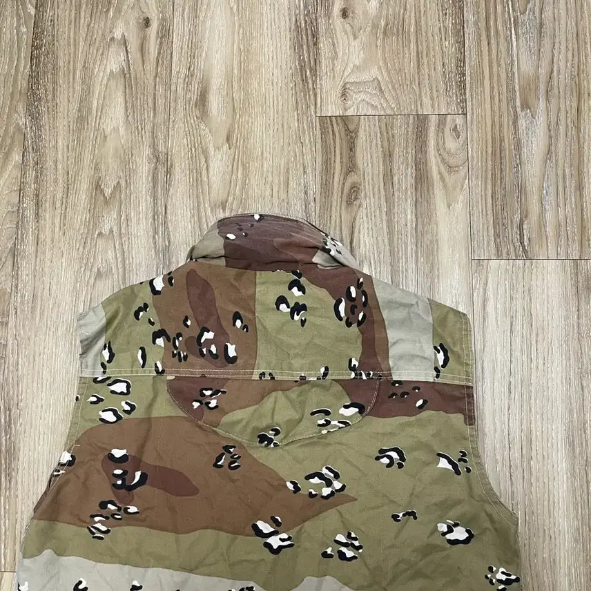 [BUNJANG] Military Chocolate Chip Camo Utility Vest / 밀리터리 초코칩 카모 유틸리티 베스트