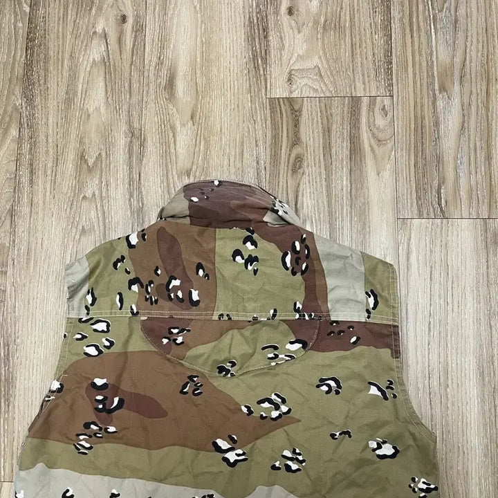 [BUNJANG] Military Chocolate Chip Camo Utility Vest / 밀리터리 초코칩 카모 유틸리티 베스트