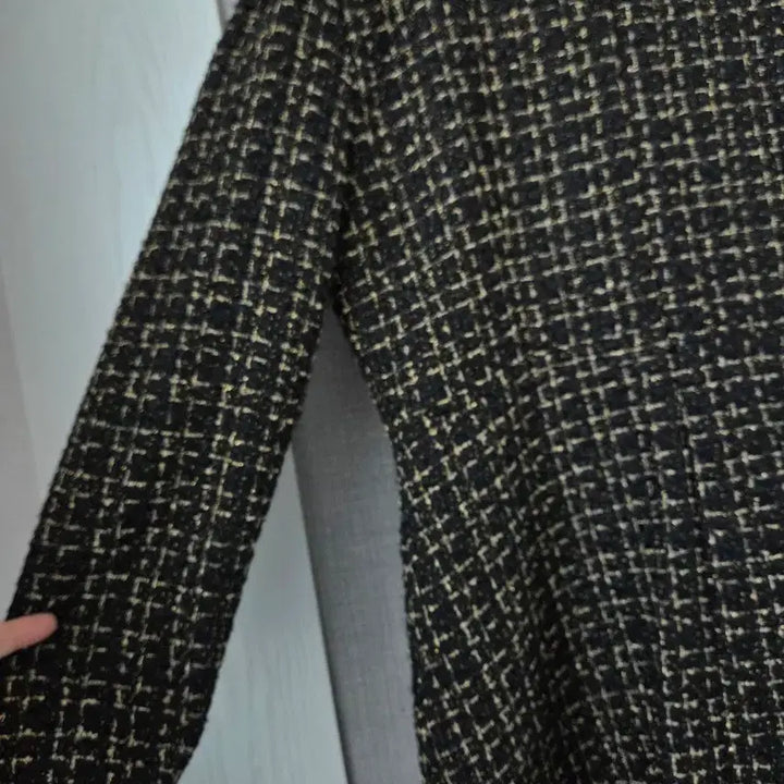 [BUNJANG] Tweed Dress / 금펄 트위드 원피스