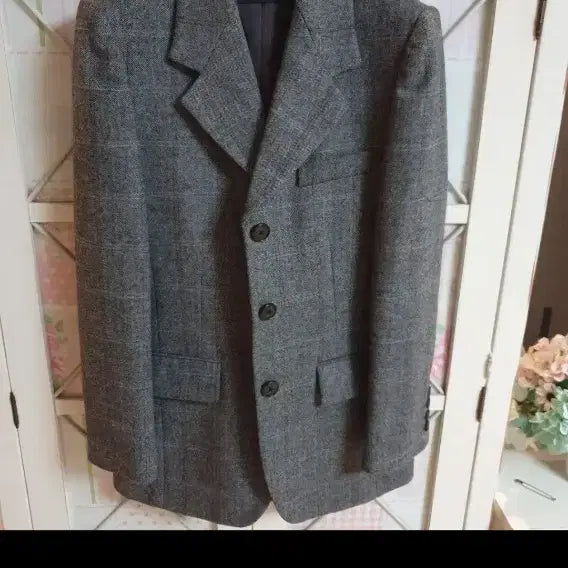 [BUNJANG] 시스티나 모직 헤링본자켓/55 / 시스티나 모직 헤링본자켓/55