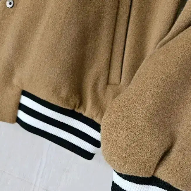 [BUNJANG] Wool 100% Varsity Jacket / 울100%바시티 자켓