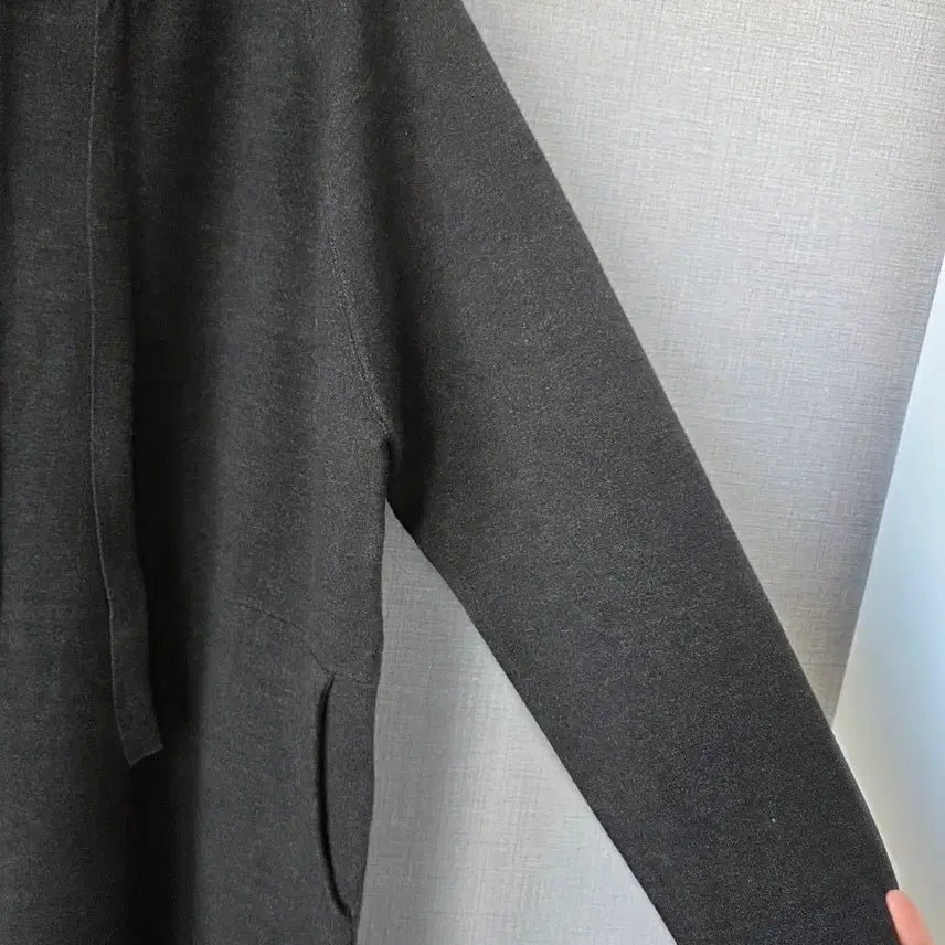 [BUNJANG] MARIANG Cashmere Blend Hooded Long Dress / MARIANG 캐시미어함유 후드롱원피스